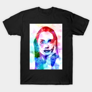 Angelina Jolie Watercolor T-Shirt